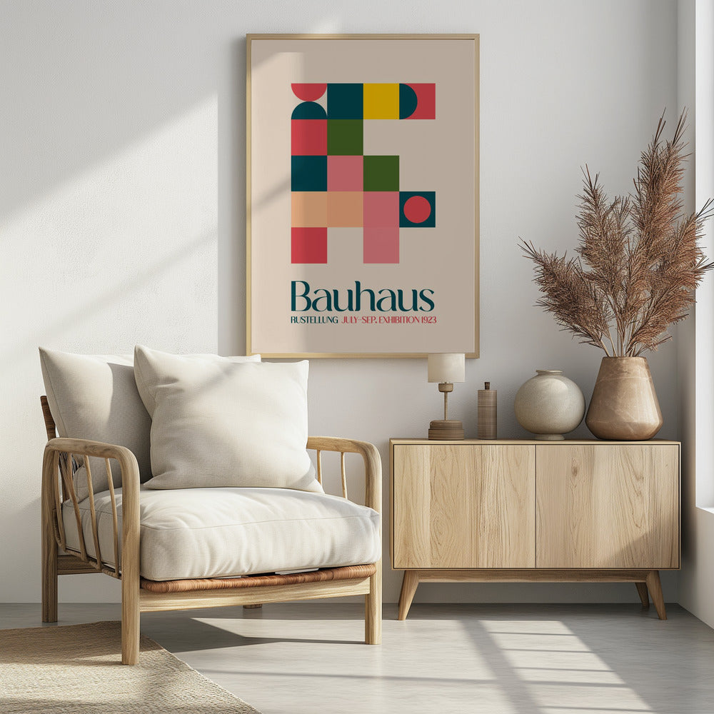 Bauhaus Kutular Poster
